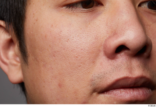 HD Face skin references Miyasaki Kazuki cheek eye lips mouth nose pores skin texture 0001.jpg